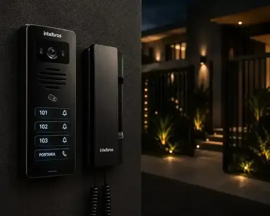 Instalação de interfone e vídeo porteiro em Lavras MG